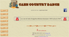 Desktop Screenshot of caencountrydance.com