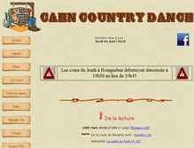 Tablet Screenshot of caencountrydance.com